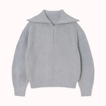 Ribbad Half Zip - Lina
