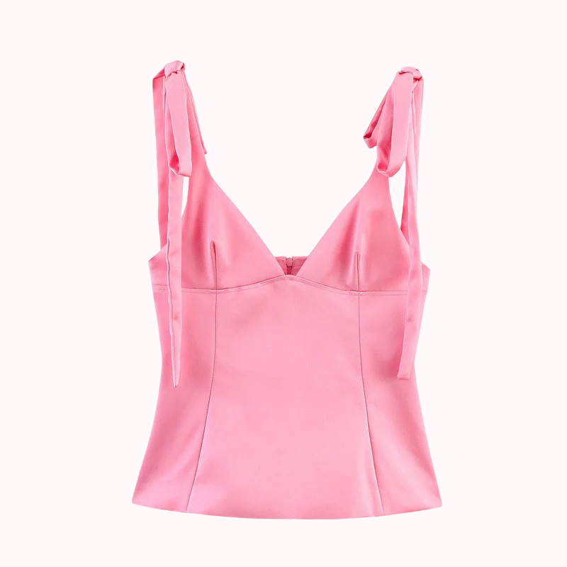 Amor tie-strap top – Amanda