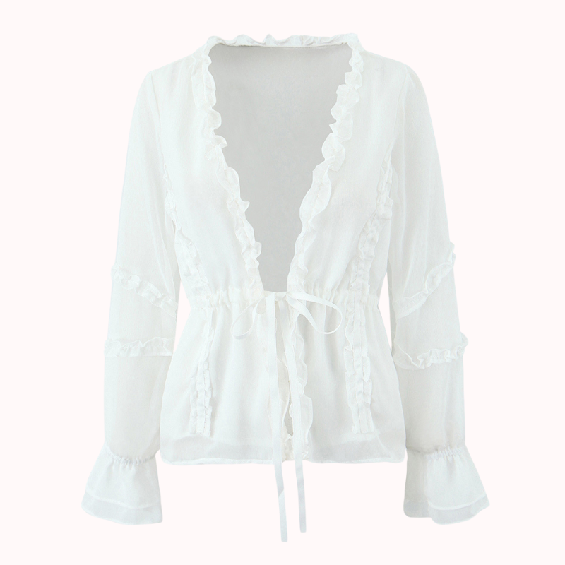 Amor Ruffle Blouse – Isabella