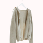 Beige Ull Cardigan - Isadora