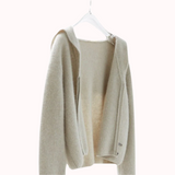 Beige Ull Cardigan - Isadora