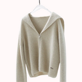 Beige Ull Cardigan - Isadora