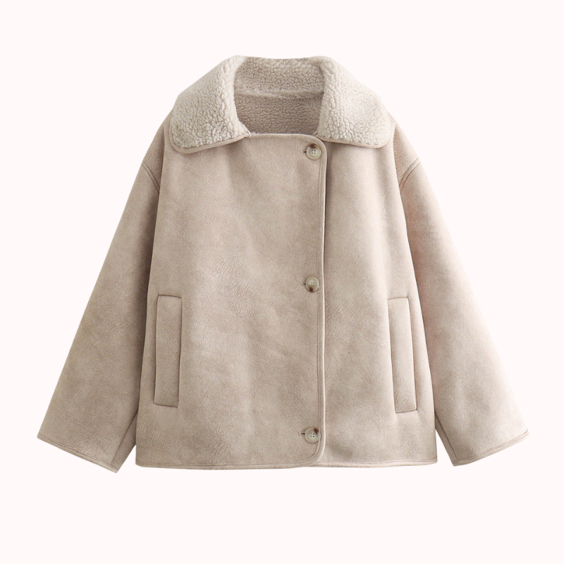 Teddy-lined Winter Jacket Sally - Main Image