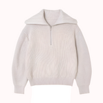 Ribbad Half Zip - Lina