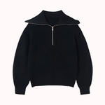 Ribbad Half Zip - Lina