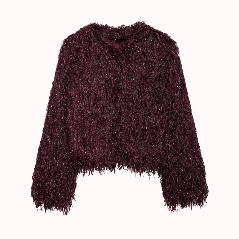 Faux Fur Jacka - Serena