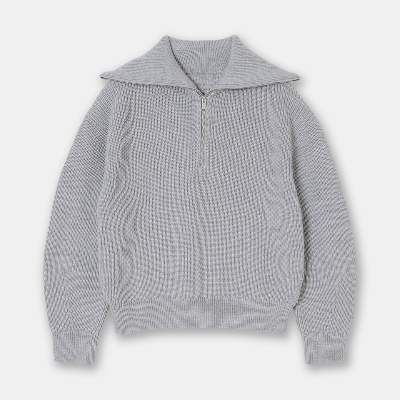 Ribbad Half Zip - Lina    