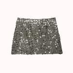 Amor sequin draped mini skirt – Clarisse