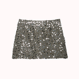 Amor sequin draped mini skirt – Clarisse