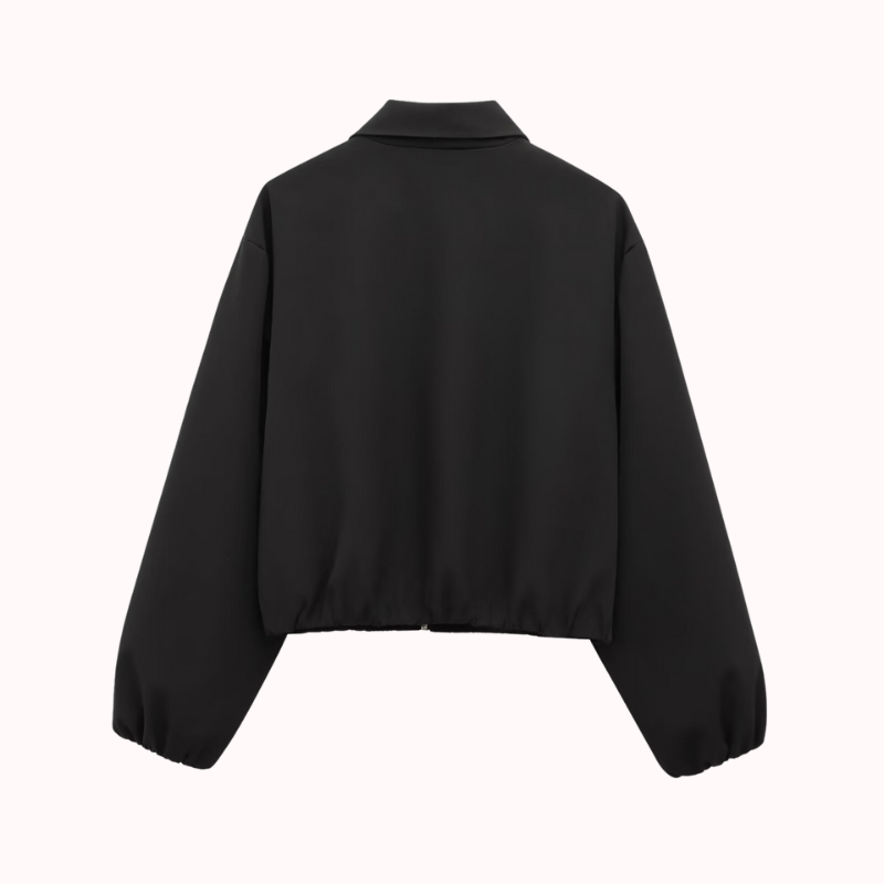 Amor cropped street zip jacket – Alice