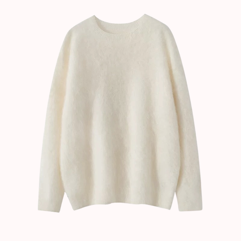 Amor fluffy basic knit – Elise