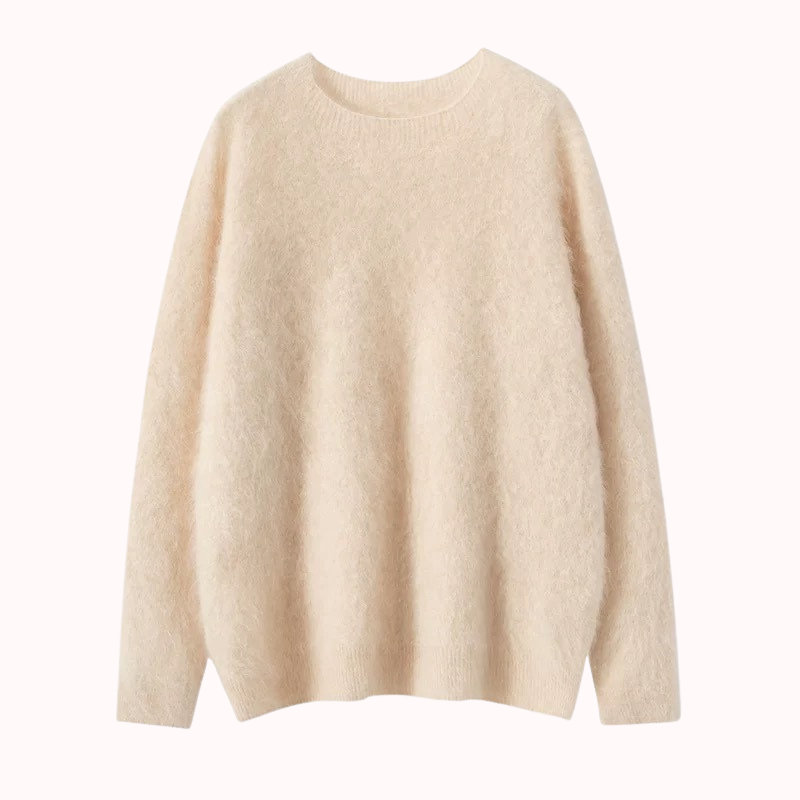 Amor fluffy basic knit – Elise