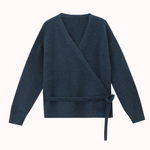 Amor wrap knit cardigan – Isadora