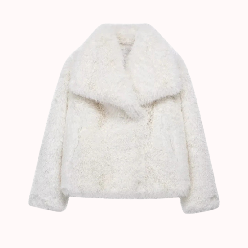 Amor faux fur jacket – Vendela