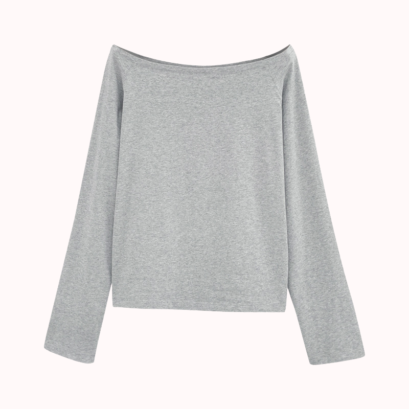 Amor off-shoulder shirt – Tindra