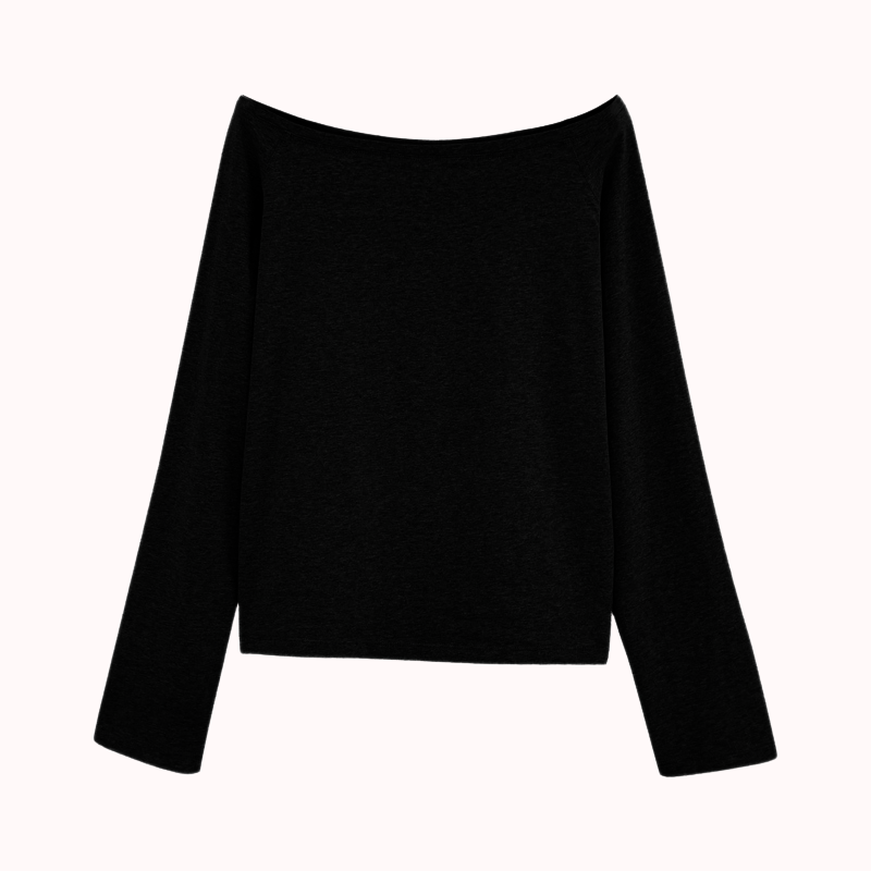 Amor off-shoulder shirt – Tindra