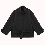 Amor tie-waist coat – Sofia