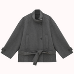 Amor tie-waist coat – Sofia