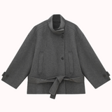 Amor tie-waist coat – Sofia