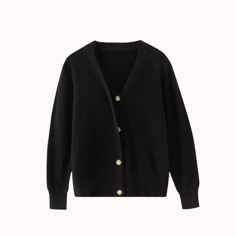 Amor cozy button cardigan – Klara