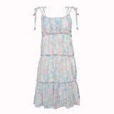 Amor floral tie strap dress – Livia