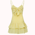 Amor gingham bow dress – Julie