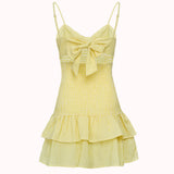 Amor gingham bow dress – Julie