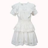 Amor Ruffled Mini Dress – Astrid