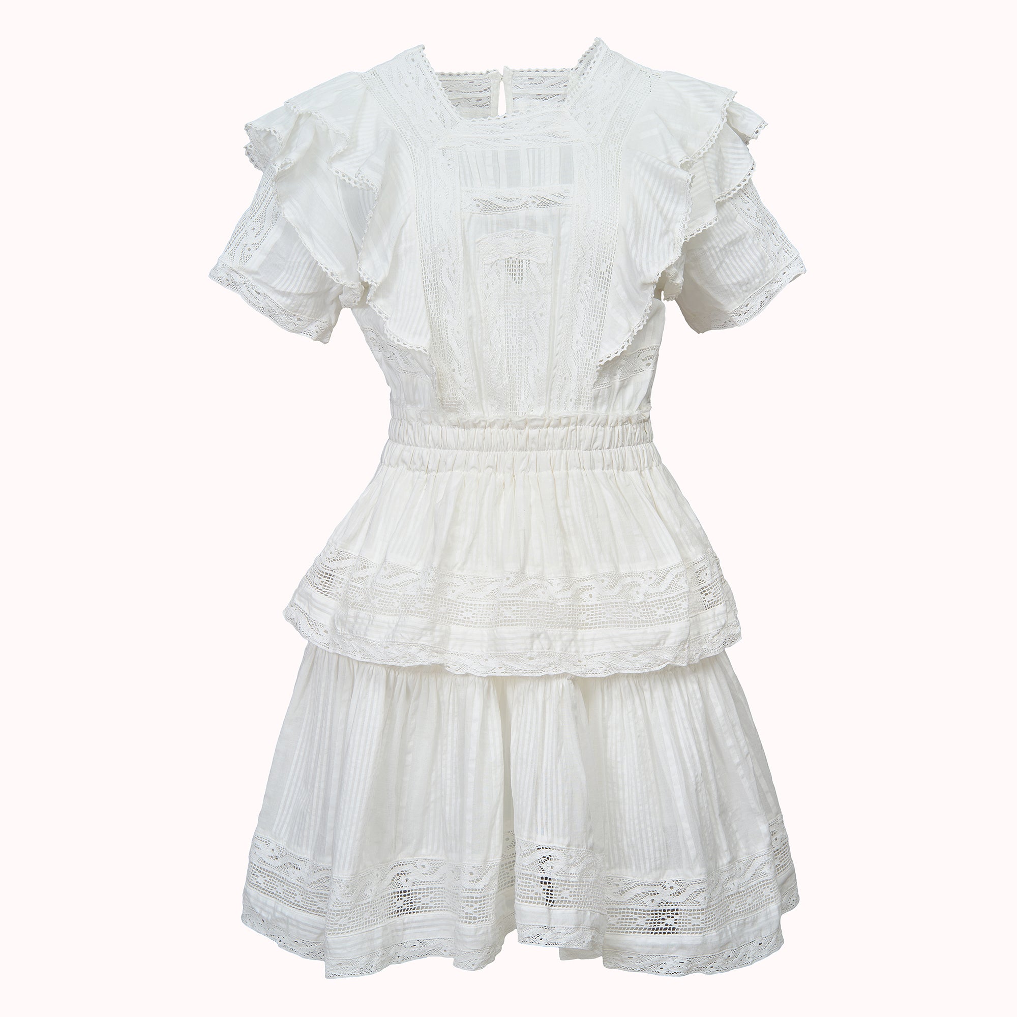 Amor Ruffled Mini Dress – Astrid
