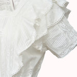 Amor Ruffled Mini Dress – Astrid