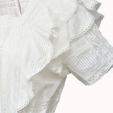 Amor Ruffled Mini Dress – Astrid