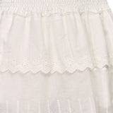 Amor broderie tiered skirt – Amanda