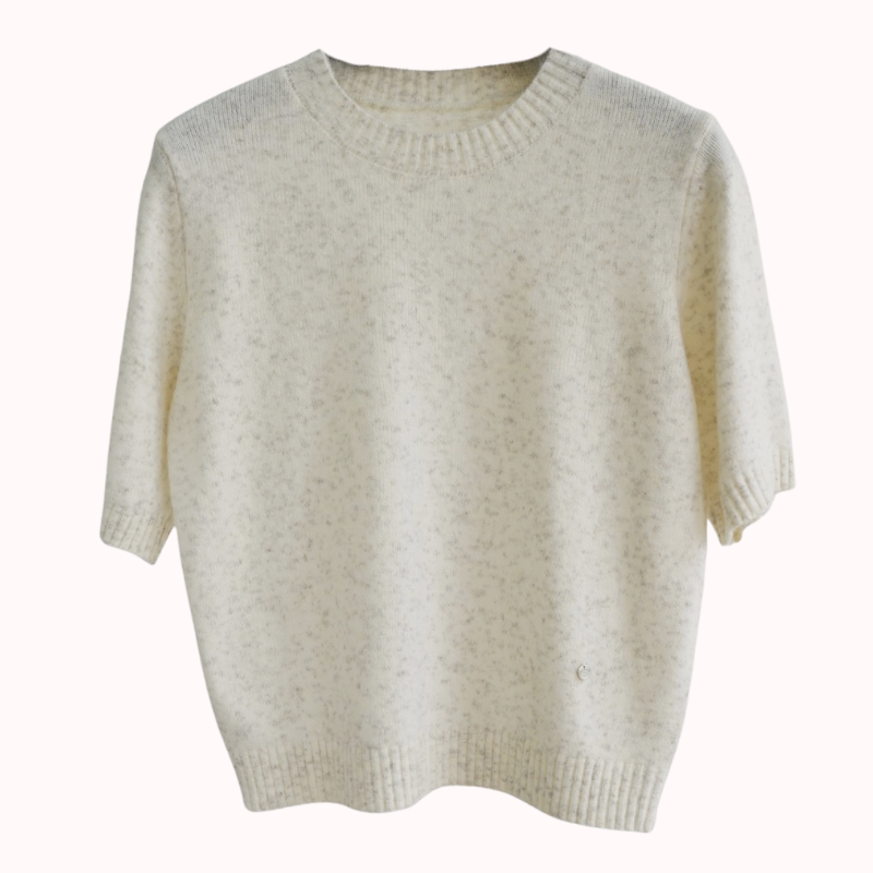 Amor soft blend knit tee – Sofie