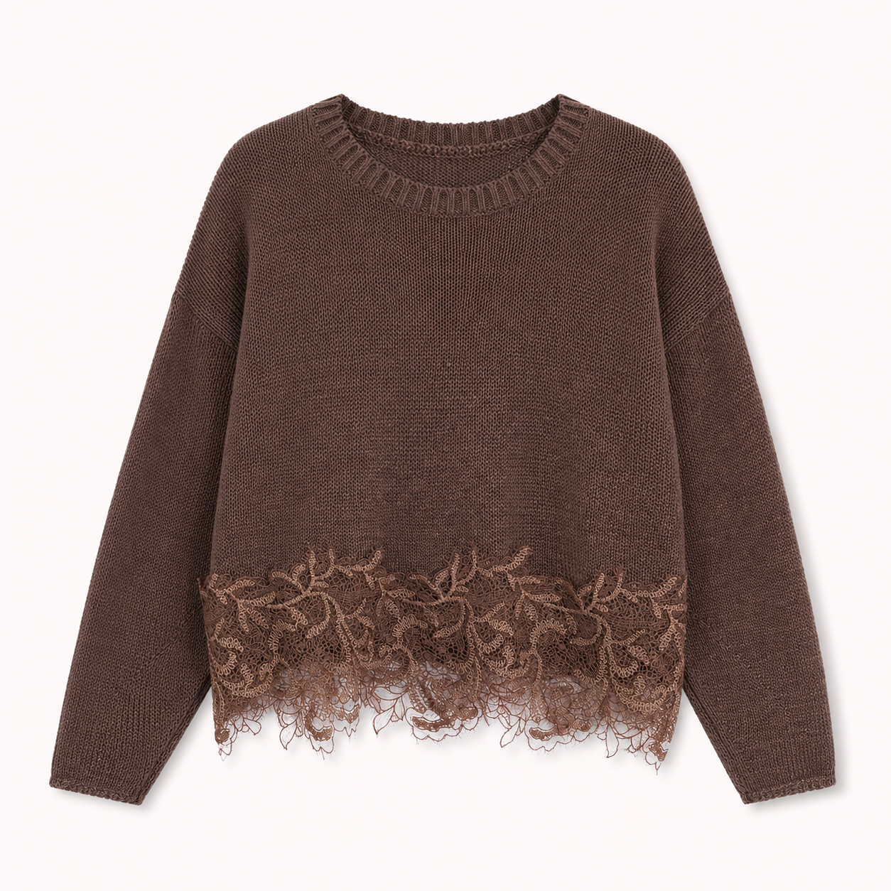 Lace knit sweater – Elise