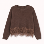Lace knit sweater – Elise