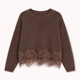 Lace knit sweater – Elise