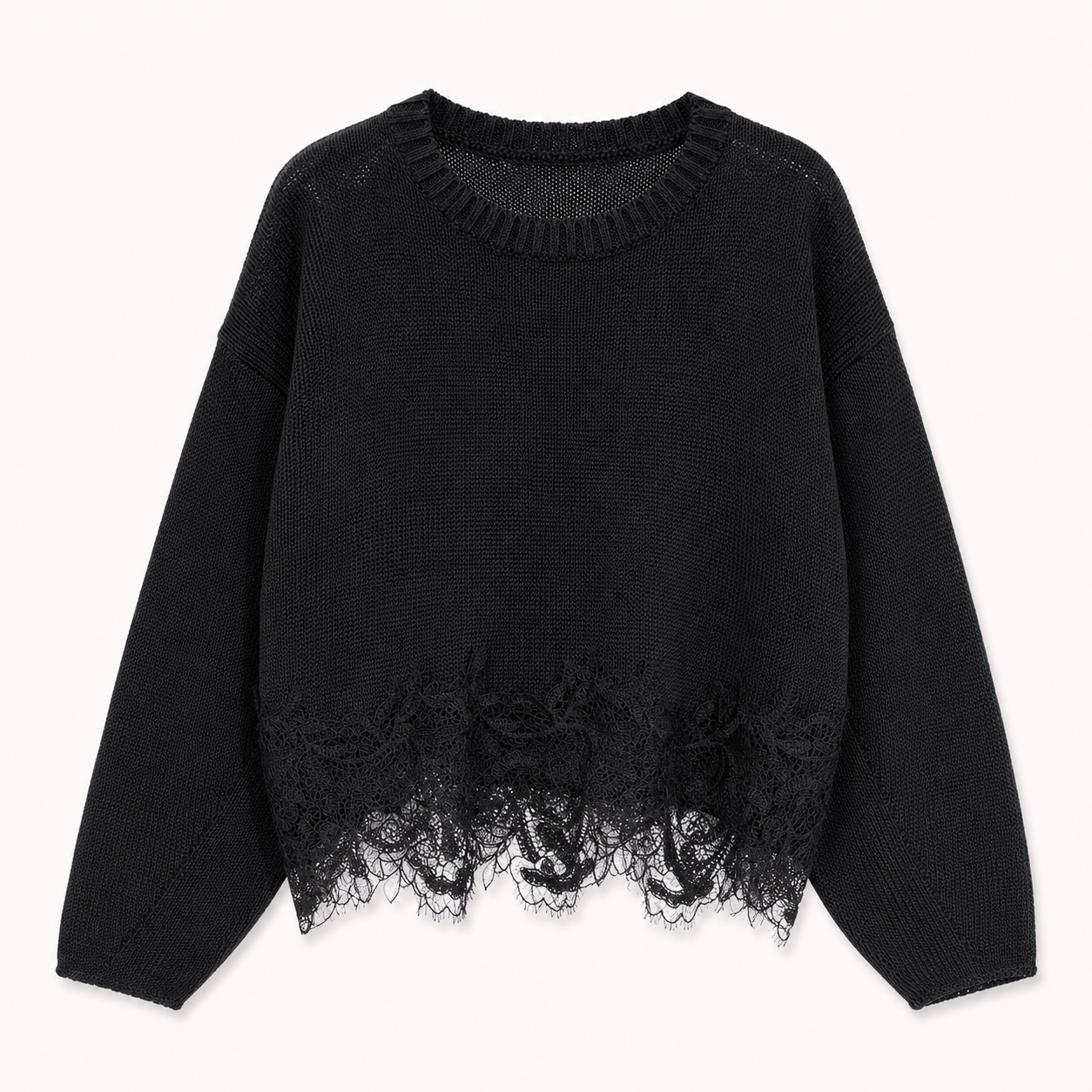 Lace knit sweater – Elise