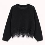 Lace knit sweater – Elise