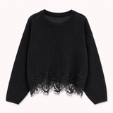 Lace knit sweater – Elise
