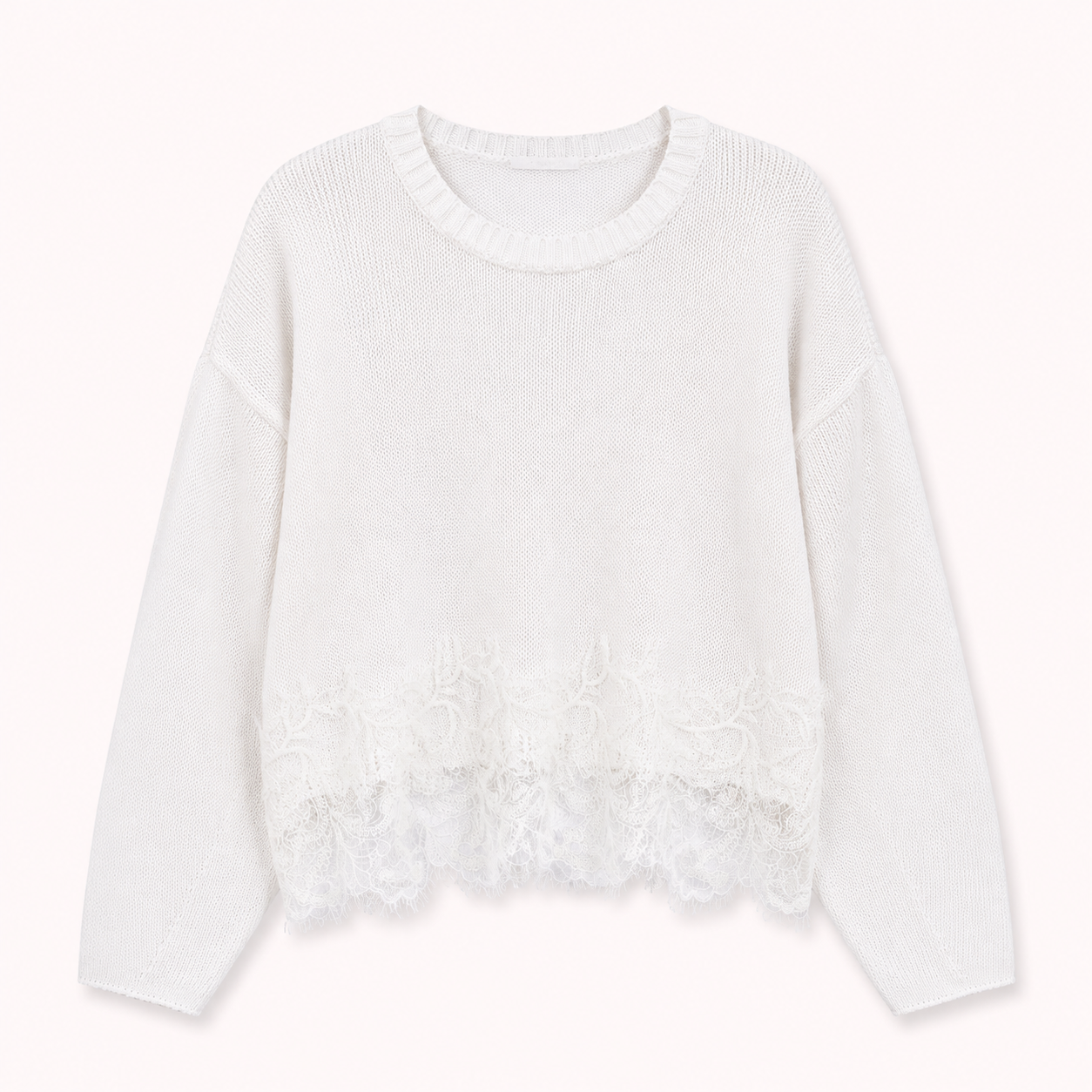 Lace knit sweater – Elise