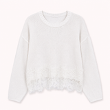 Lace knit sweater – Elise