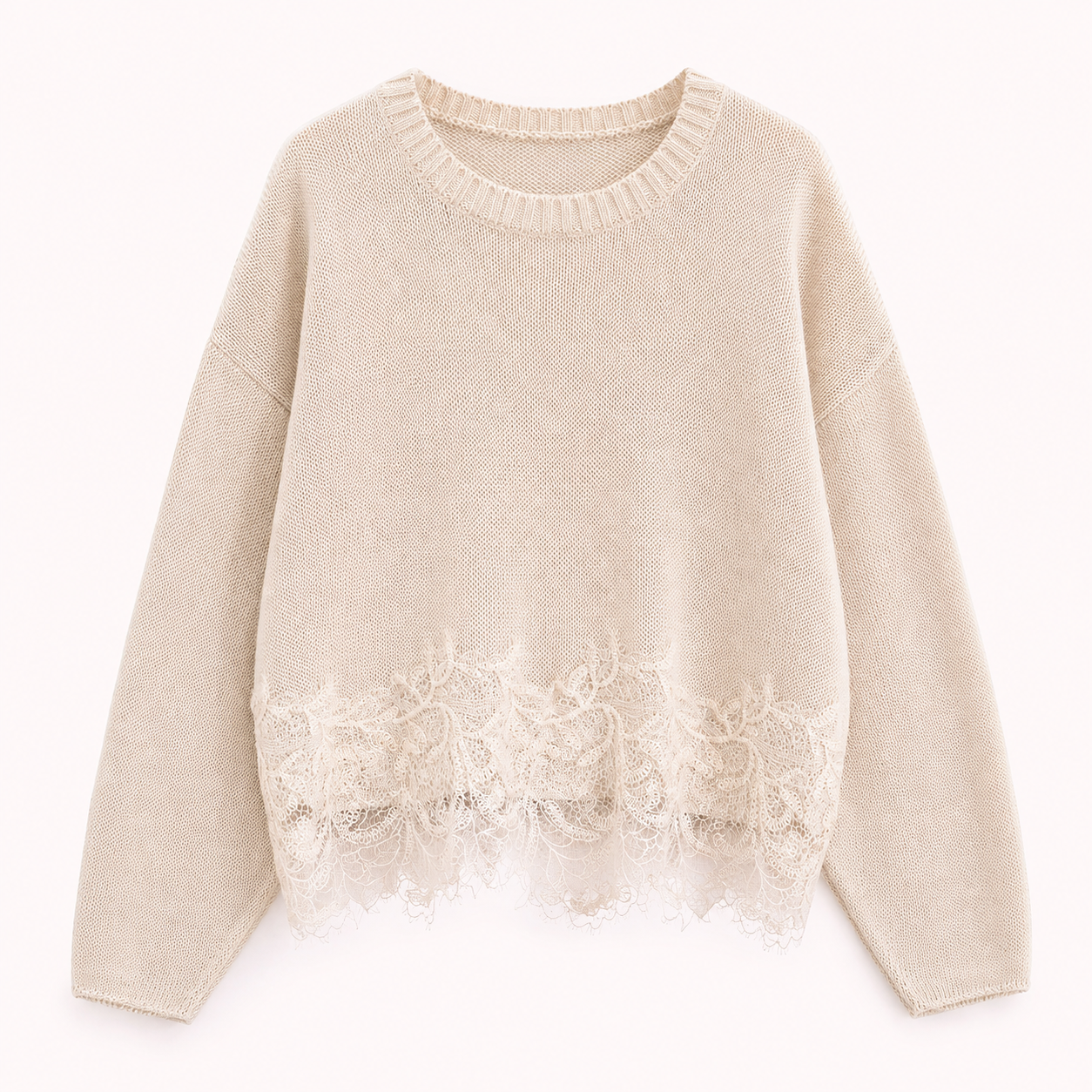 Lace knit sweater – Elise