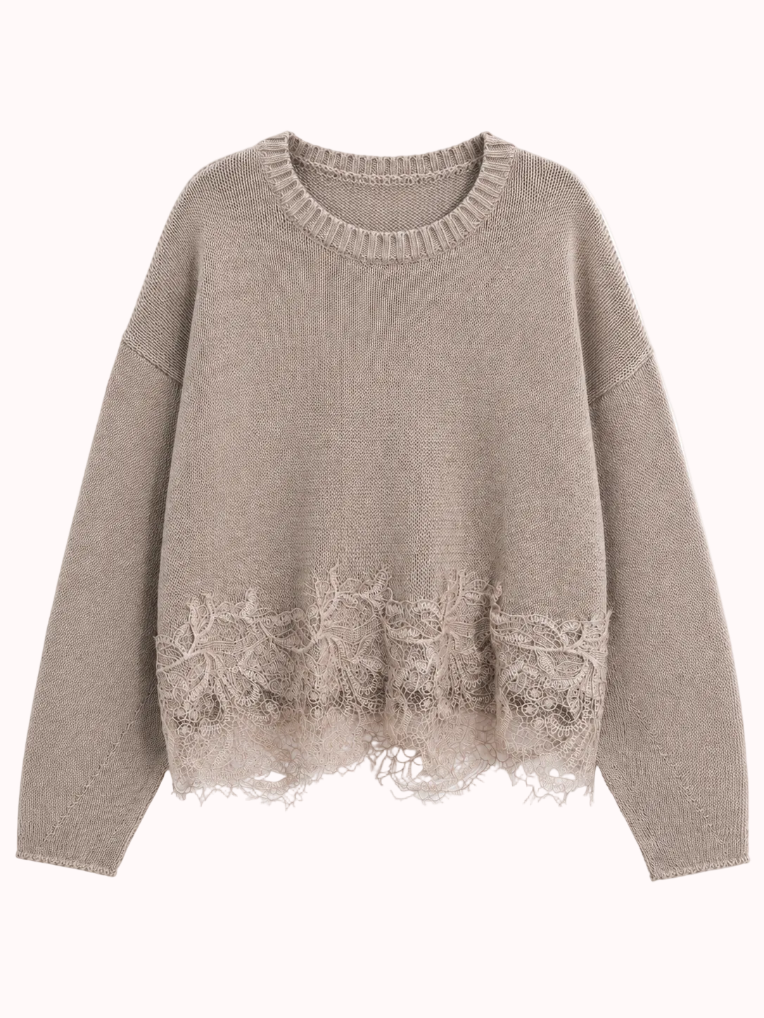 Lace knit sweater – Elise
