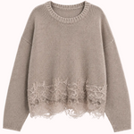 Lace knit sweater – Elise