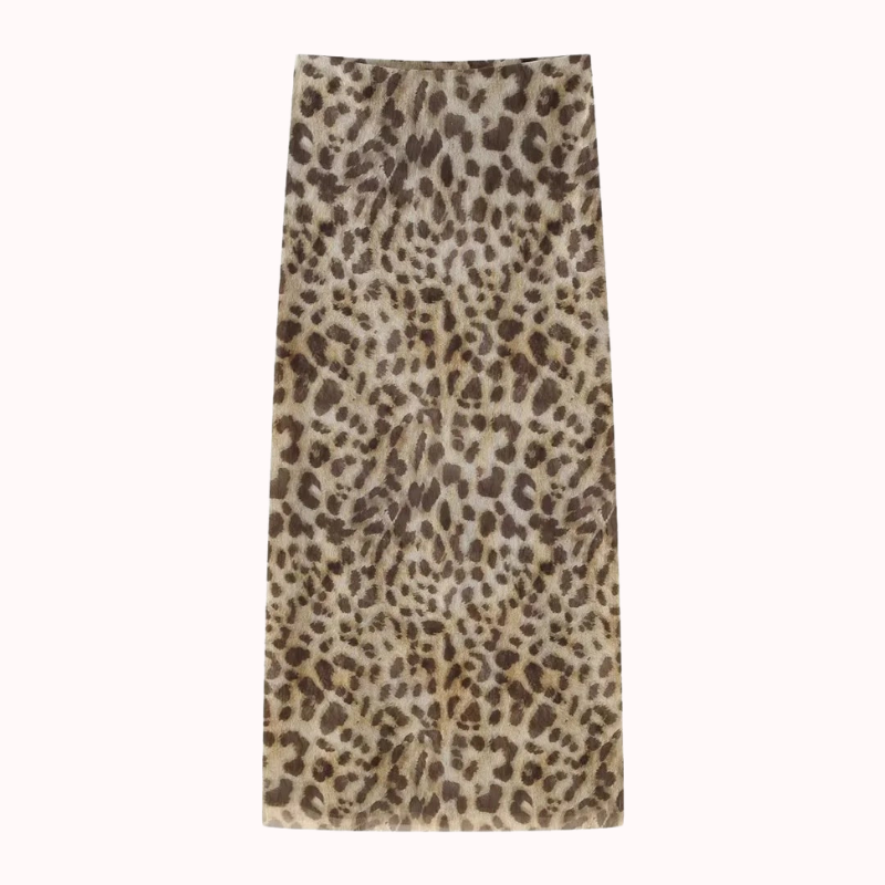 Leopard Kjol - Vilda    