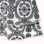 Amor Patterned Smocked Mini Dress – Alva