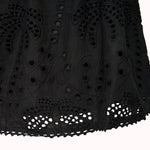 Amor embroidered lace top – Alma