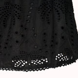 Amor embroidered lace top – Alma