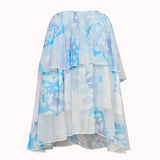 Amor layered chiffon dress – Emelie