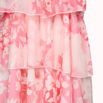 Amor layered chiffon dress – Emelie